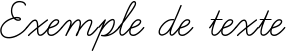Image preview of font Learning Curve