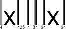 Image preview of font Libre Barcode EAN13 Text