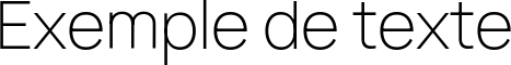 Image preview of font Manrope