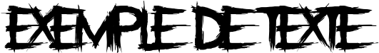 Image preview of font Marshal The Dead
