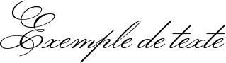 Image preview of font Monsieur La Doulaise