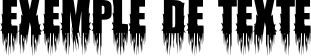 Image preview of font Mortem Throne