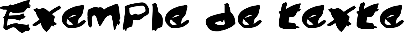 Image preview of font Nightmare Ink