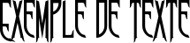 Image preview of font Nosferotica