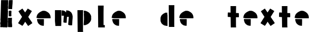 Image preview of font Palette Mosaic