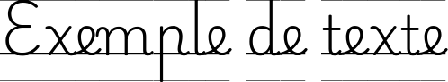 Image preview of font Playwrite PL Guides