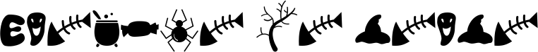 Image preview of font Pumpkins Nightmare