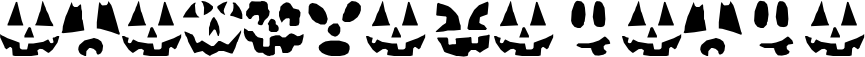 Image preview of font Punkinhead