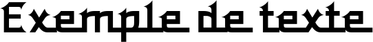 Image preview of font Qobliyah