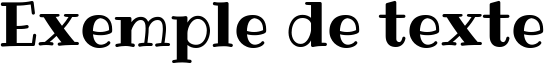 Image preview of font Ribeye