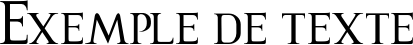 Image preview of font Romanus