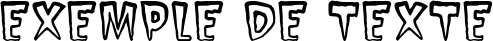 Image preview of font Scarify