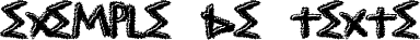 Image preview of font ShockTreatment