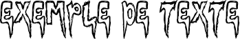 Image preview of font SILENT