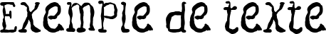 Image preview of font Sketchy Ghost