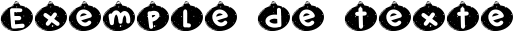 Image preview of font Snow Bells