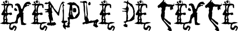 Image preview of font So Run Down