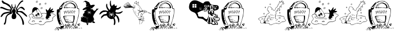 Image preview of font SpidersClub