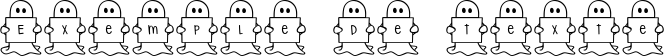 Image preview of font Spooky*Ghost*Letters
