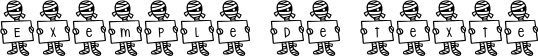Image preview of font Spooky*Mummy*Letters