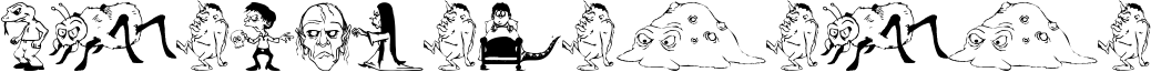 Image preview of font StrangersInTheNightTwo