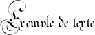 Image preview of font Strassburg Fraktur