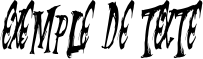 Image preview of font SummerScare