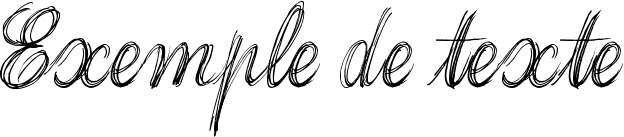 Image preview of font Thank you Drf