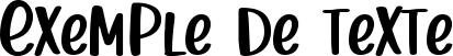Image preview of font Thanks Autumn