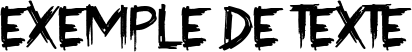 Image preview of font Time Stop Personal Use