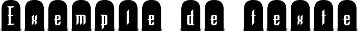 Image preview of font Tombstone