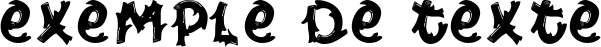 Image preview of font Wood Hotter