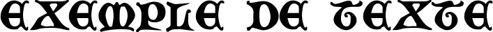 Image preview of font Zamolxis V