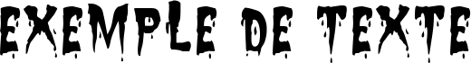 Image preview of font Zreaks NFI